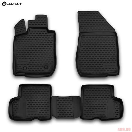 Коврики салона Element для Lada (ВАЗ) Largus (2012-2025) (5 мест) № NLC.52.27.210k