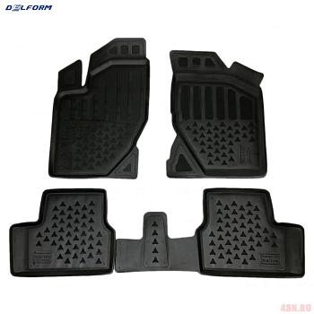 Коврики салона для Lada (ВАЗ) Granta (2011-2018) Эко № S0801E