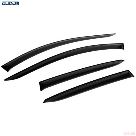 Дефлекторы окон для Mazda 3 хэтчбек (2019-2025) № 33801001