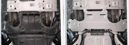 Защита КПП для Mercedes GLS-Class (2015-2019) № 333.3925.1