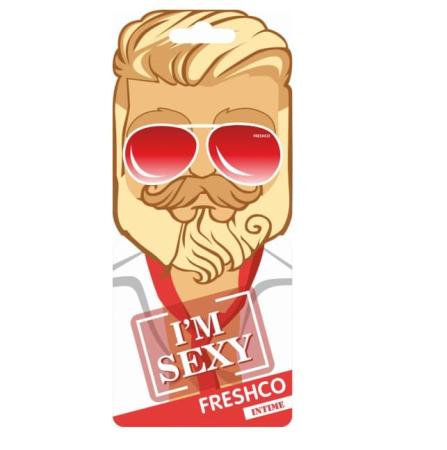 Ароматизатор Территория Мужчин пропитанный пластинка (ТМ Sexy) Интим Freshco AR1TM020