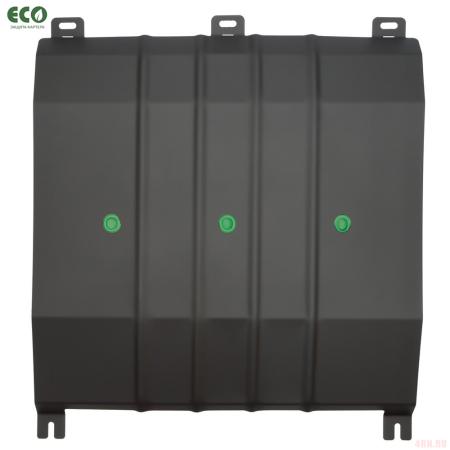 Защита картера и КПП для EXEED VX (2021-2025) 4WD № ECO.63.36.030