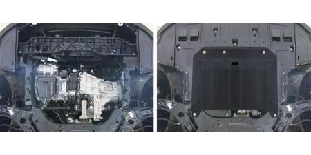 Защита картера и КПП для Kia Cerato III, Classic (2013-2025) № AM.2836.1