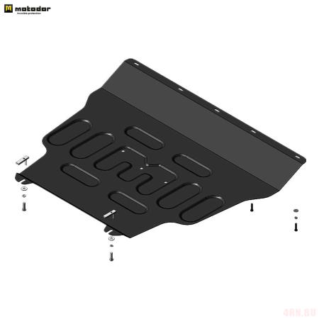 Защита картера и КПП для Geely Coolray (2020-2025) № 74201