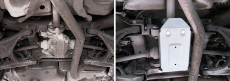 Защита редуктора для Jeep Grand Cherokee (2010-2021) № 333.3924.1