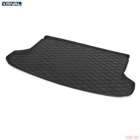 Коврик багажника Rival для Kia Seltos (2020-2025) без сабвуфера № 12810002
