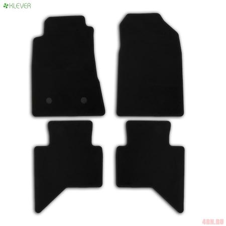 Коврики салона Klever текстильные Econom для Isuzu D-Max (2016-2025) № KLEVER01210101200k