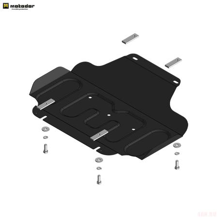 Защита картера для JAC T9 (2024-2025) № 78316