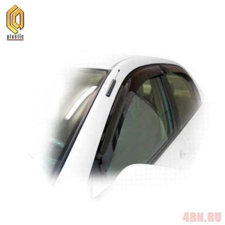 Дефлекторы окон Classic полупрозрачные для Toyota Corolla Fielder (2004-2007) № 2010030302225