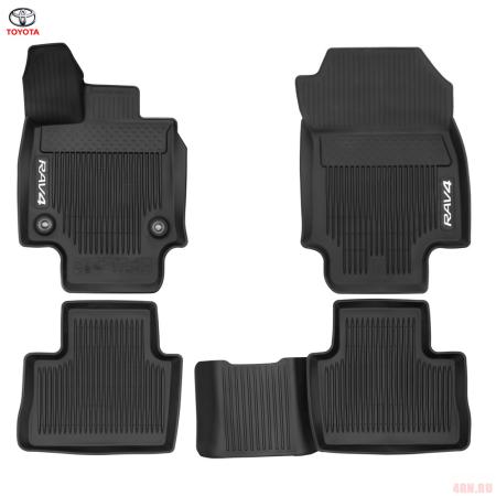 Коврики салона оригинальные для Toyota RAV4 (2019-2025) АКПП № 58500YYE70C0