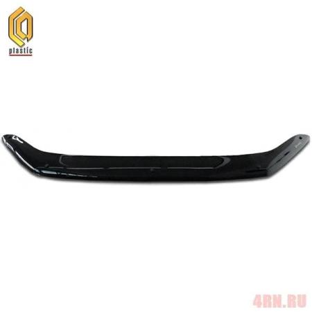 Дефлектор капота CA Plastic Classic черный для Lada (ВАЗ) Vesta (2015-2025) № 2010010111748