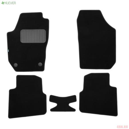 Коврики салона Klever текстильные Premium для Skoda Roomster универсал (2006-2015) № KLEVER03450722110kh
