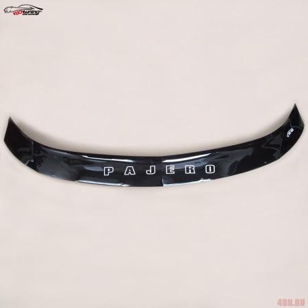 Дефлектор капота VIP-Tuning для Mitsubishi Pajero Sport (2016-2025) № MSH31VT