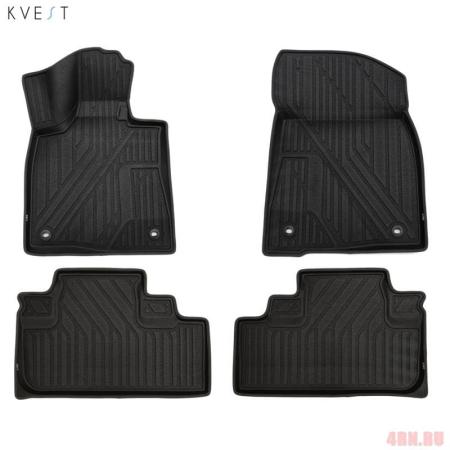 Коврики в салон 3D Kvest для Lexus RX (2015-2022) № KVESTLEX00001K1