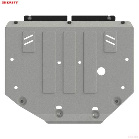 Защита картера и КПП для Chery Tiggo 8 (2020-2025) № 28.4599