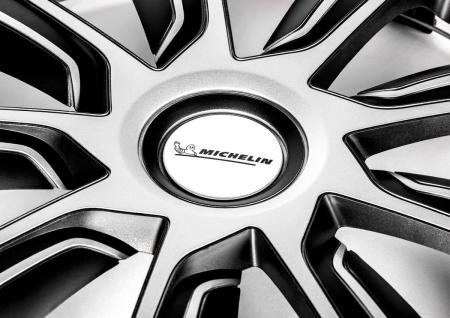 Колпаки колесные MICHELIN 13", "49 Верон", серебристо-черные, 4 шт. № 300720