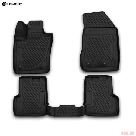 Коврики салона Element 3D для Jeep Renegade (2015-2025) № CARJEP00013