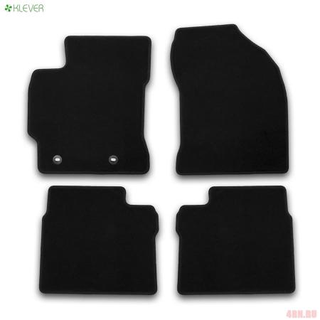 Коврики салона Klever текстильные Econom для Toyota Corolla седан (2013-2018) № KVR01486901200k