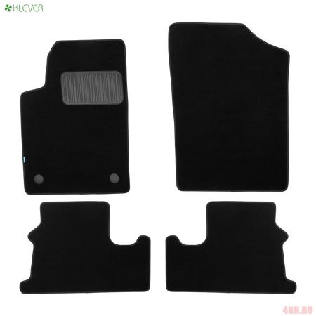 Коврики салона Klever текстильные Premium для Citroen Berlingo First (2002-2012) № KLEVER03102122110kh