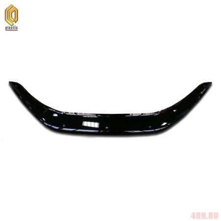 Дефлектор капота CA Plastic Classic черный для Lada (ВАЗ) Vesta Cross универсал (2017-2025) № 2010010113094