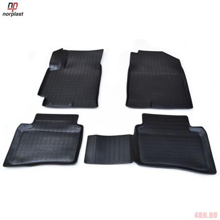 Коврики салона Norplast для Kia Rio (2017-2023) № NPA11-C43-504