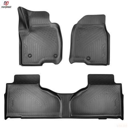 Коврики салона 3D для Chevrolet Tahoe (2021-2025) (1,2 ряд) № NPA11-C10-360-2