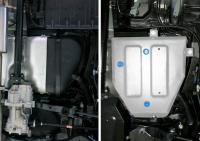 Защита топливного бака для Hyundai ix35 4WD (2010-2015) № 333.2828.1