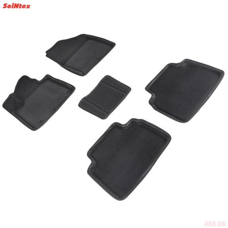 Коврики салона Eva 3D "соты" для Hyundai Tucson (2021-2025) № 96501