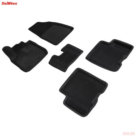 Коврики салона Eva 3D "соты" для Renault Arkana (2019-2025) № 95172