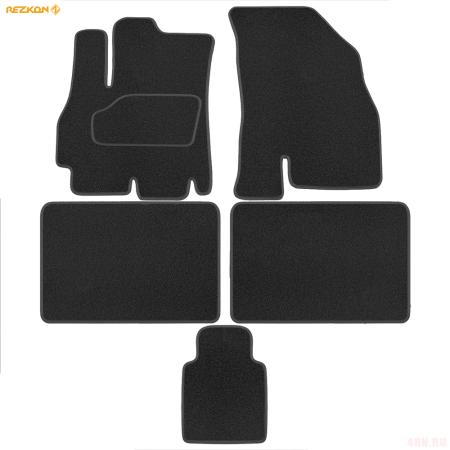 Коврики салона текстильные для Exeed LX (2021-2025) № 2060015100