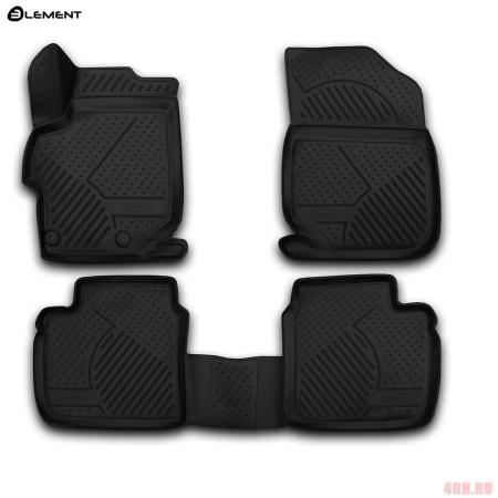 Коврики салона Element 3D для Citroen C-Elysee (2013-2022) № CARCRN10041