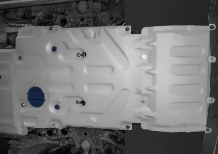 Защита двигателя для BMW X3 (2017-2024) 2 части № 333.0531.1