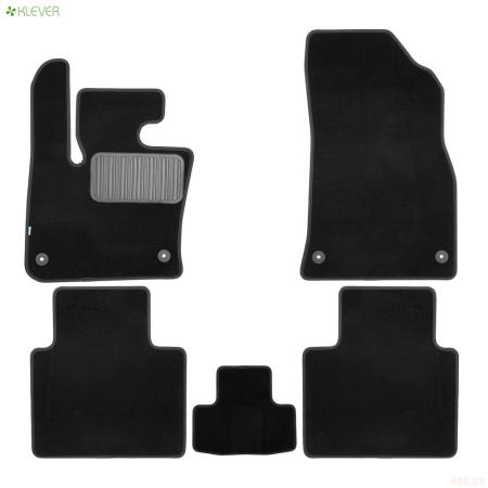 Коврики салона текстильные Premium для Geely Monjaro (2022-2025) 5 шт. № KLEVER0507503022110kh