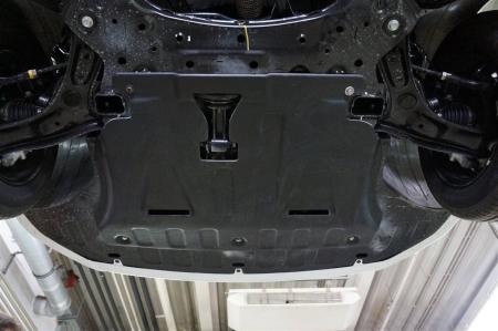 Защита двигателя и КПП для Kia Rio седан, хэтчбек (вкл. X-Line) (2017-2023) № 10.22k