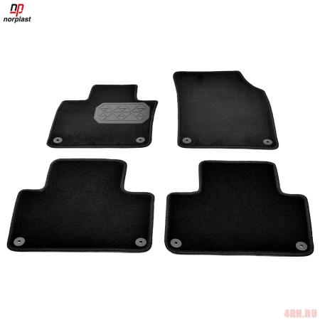 Коврики салона Norplast текстильные для Volvo XC90 (2015-2025) № NPA00-VTe960-780