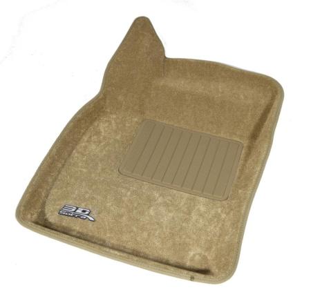 Коврики салона Sotra Liner 3D Lux бежевые для Audi A8 Long (2002-2010) № STR74-00090