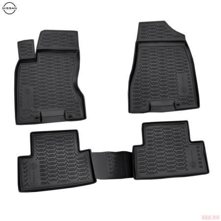 Коврики салона оригинальные для Nissan X-Trail (2015-2022) № 999RMT32BL