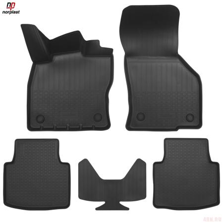 Коврики салона для Volkswagen Arteon (2017-2024) № NPA11-C95-035