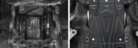 Защита КПП для Mitsubishi Pajero Sport (2016-2025) № 111.4047.2