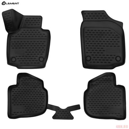 Коврики салона Element 3D для Skoda Rapid (2020-2023) № NLC.3D.45.15.210k