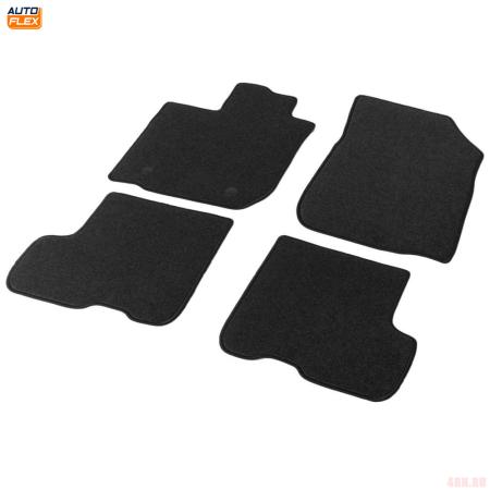 Текстильные коврики салона Standard для Lada (ВАЗ) Largus Cross (2012-2025) 5 мест, графит № 4600301