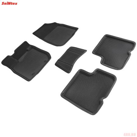 Коврики салона Eva 3D "соты" для Lada (ВАЗ) Largus (2012-2025) № 95244