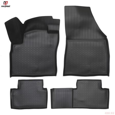 Коврики салона 3D для Faw Bestune T55 (2021-2025) № NPA11-C205-080