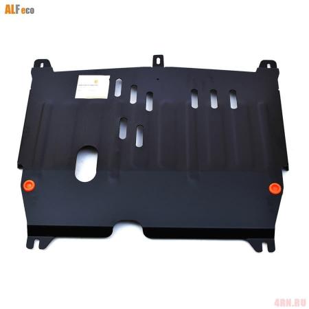 Защита двигателя и КПП для Peugeot 107 (2005-2016) № ALF-17.01