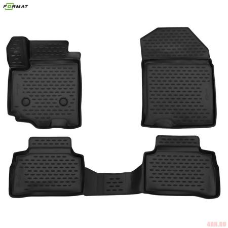 Коврики в салон 3D Format для Suzuki Vitara (2015-2025) № FORMAT.CARSZK00017