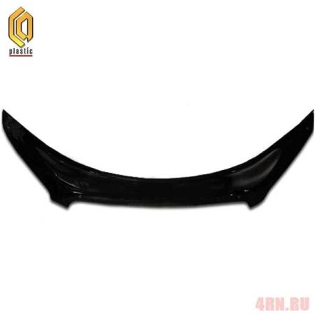 Дефлектор капота CA Plastic "Exclusive" Classic черный для Nissan Qashqai (2010-2013) № 2010060105025