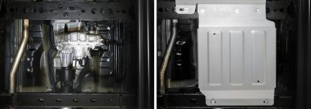 Защита раздаточной коробки для Mercedes X-Class 4WD (2017-2020) № 2333.3943.1.6