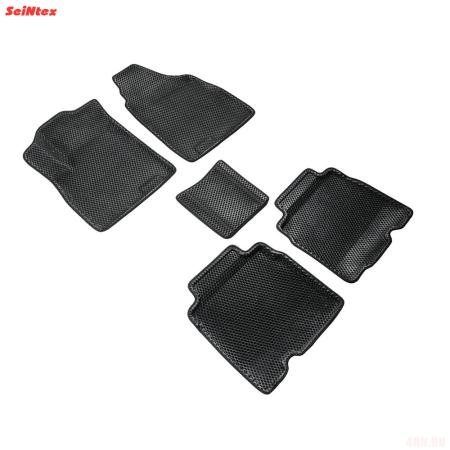 Коврики салона Eva 3D "ромб" для Jetour X90 Plus (2021-2025) № 317459