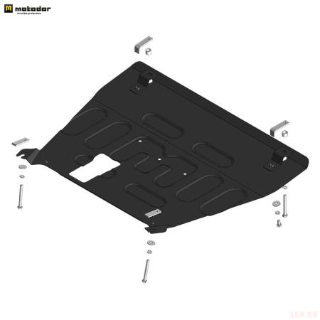Защита картера и КПП для DFSK ix7/Fengon ix7 (2024-2025) № 78610