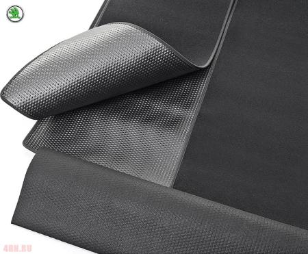 Коврик багажника раскладной оригинальный для Skoda Octavia A8 универсал (2020-2025) № 5E7061210